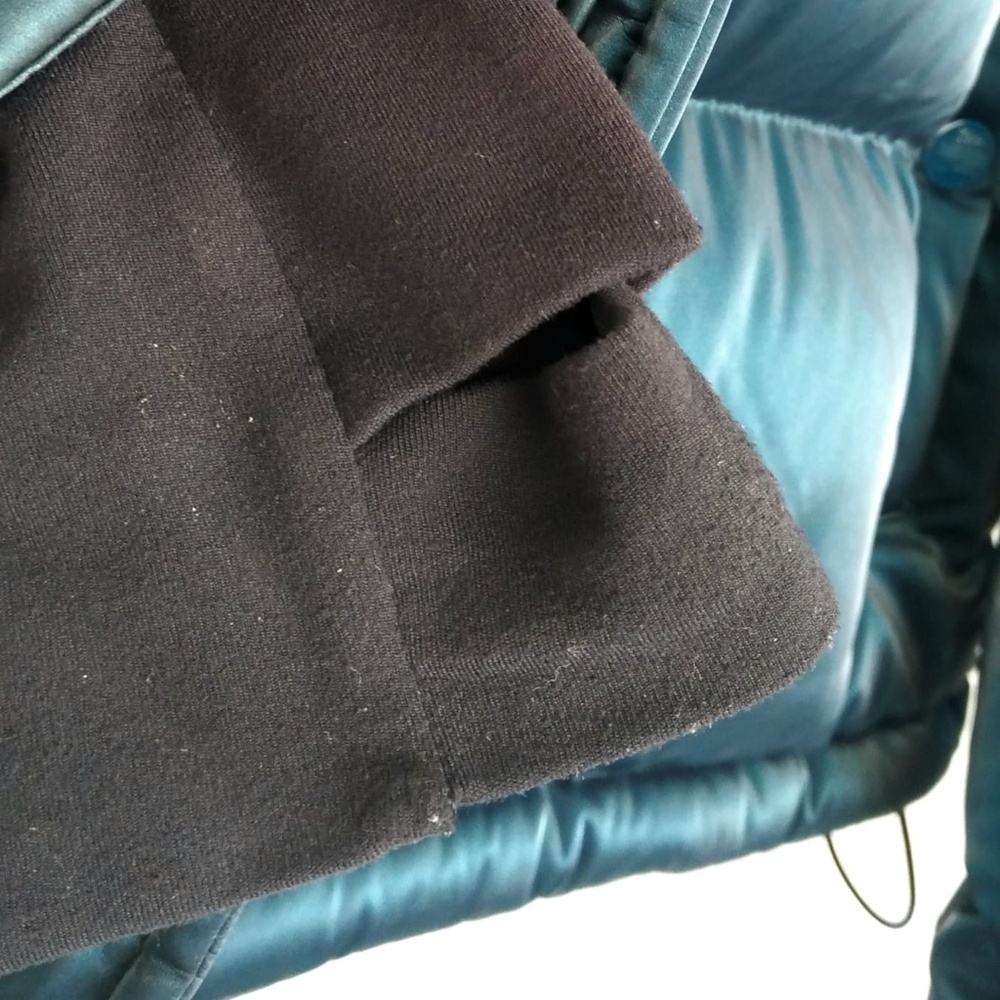 TNA Teal Puff Hooded Jacket - Picture 7 of 14